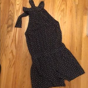 Loft romper tank top with back tie NWT size 0
